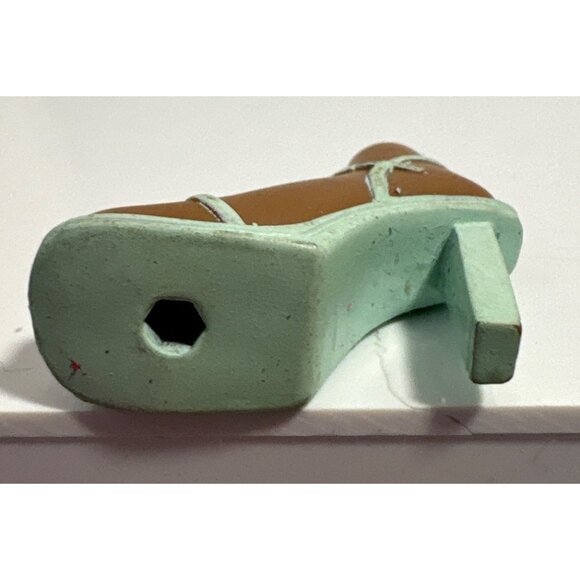 Bratz Girl's Nite Out Yasmin Heel  Brown & Mint Green ONE SHOE ONLY - Picture 5 of 5